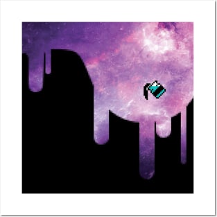 Pixel Paint : Galaxy Posters and Art